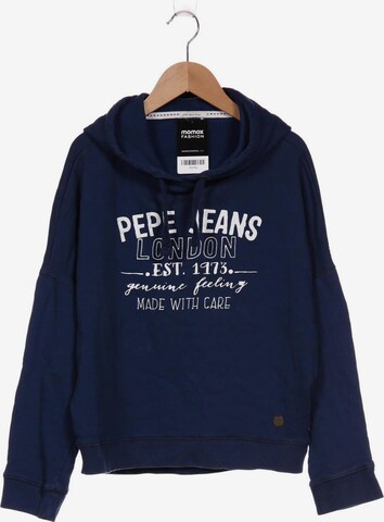 Pepe Jeans Sweatshirt & Zip-Up Hoodie in M in Blue: front