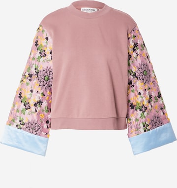 Essentiel Antwerp - Sweatshirt 'Casava' em mistura de cores: frente