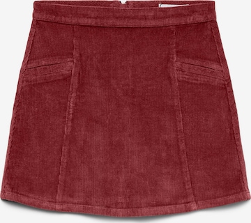 Jupe 'KATA' VERO MODA en rouge : devant