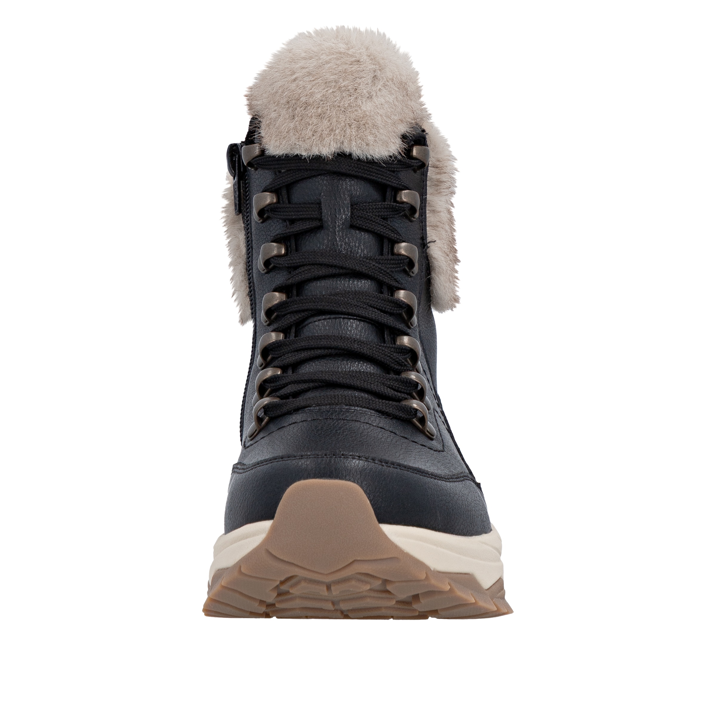 Bottes à lacets 'W3971' Rieker en noir