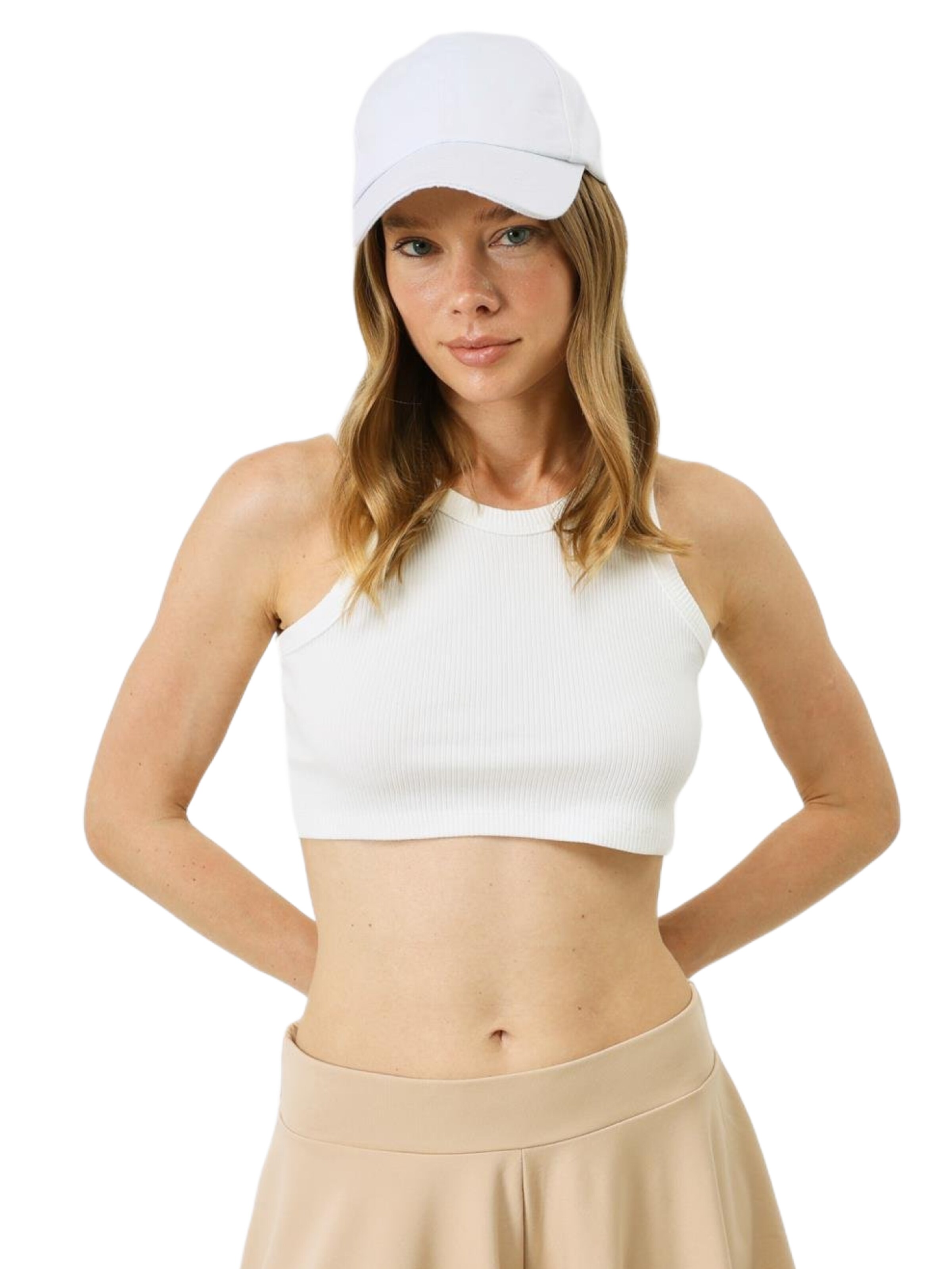 C&City Top in White: front