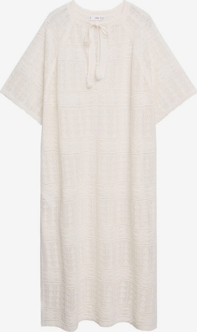 MANGO Tuniek 'Plaza' in Beige: voorkant