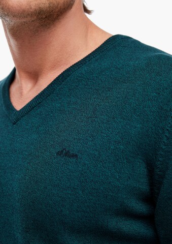 Pull-over s.Oliver en vert