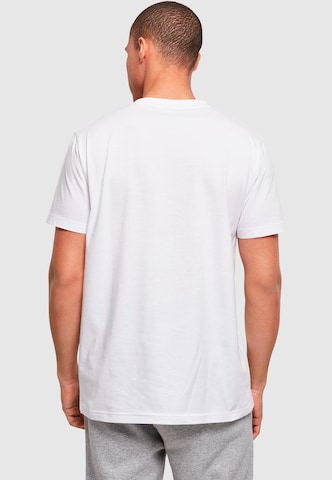 ABSOLUTE CULT T-Shirt 'Harry Potter - Hogwarts Ribbon Crest' in Weiß