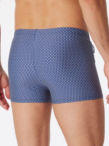 SCHIESSER Board Shorts ' Classic Swim ' in Blue