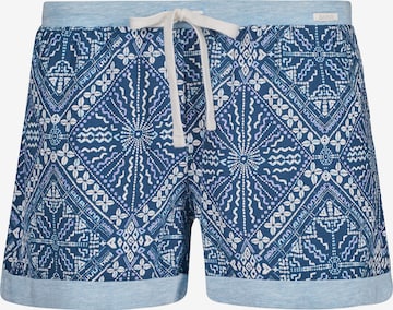 Skiny Pyjamashorts - kék: elől