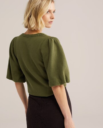 WE Fashion Sweter w kolorze zielony