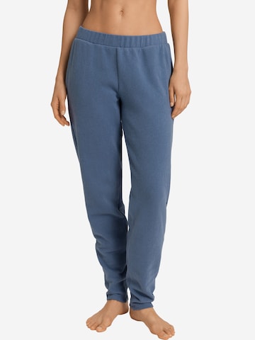 Hanro Loosefit Sweathose 'Easy Wear' in Blau: Vorderseite