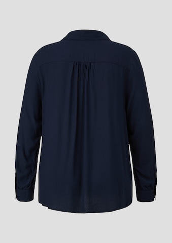 s.Oliver Red Label Plus Blouse in Blue