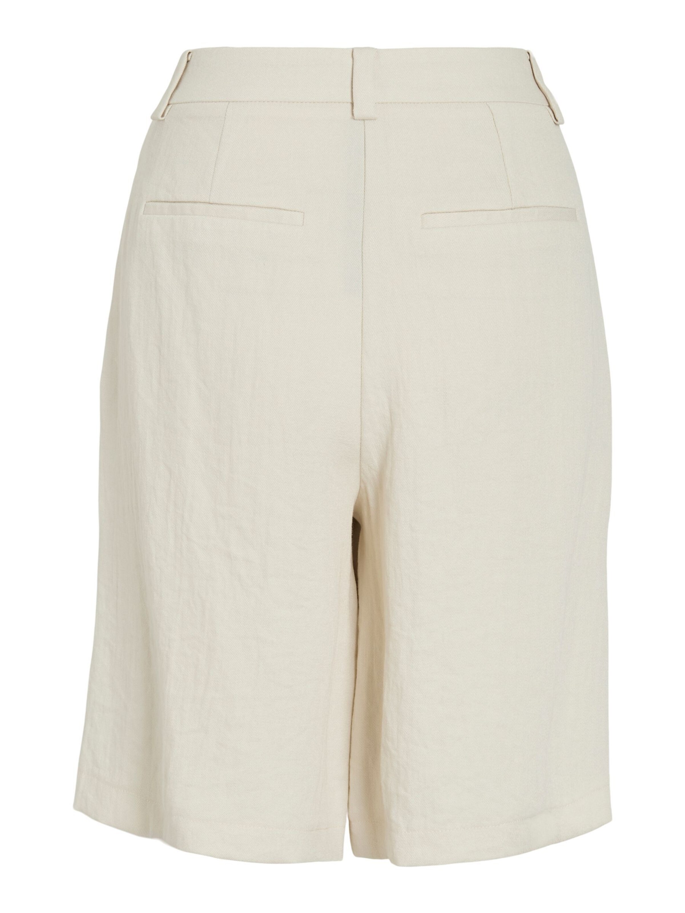 VILA Regular Broek 'VIFlea' in Beige