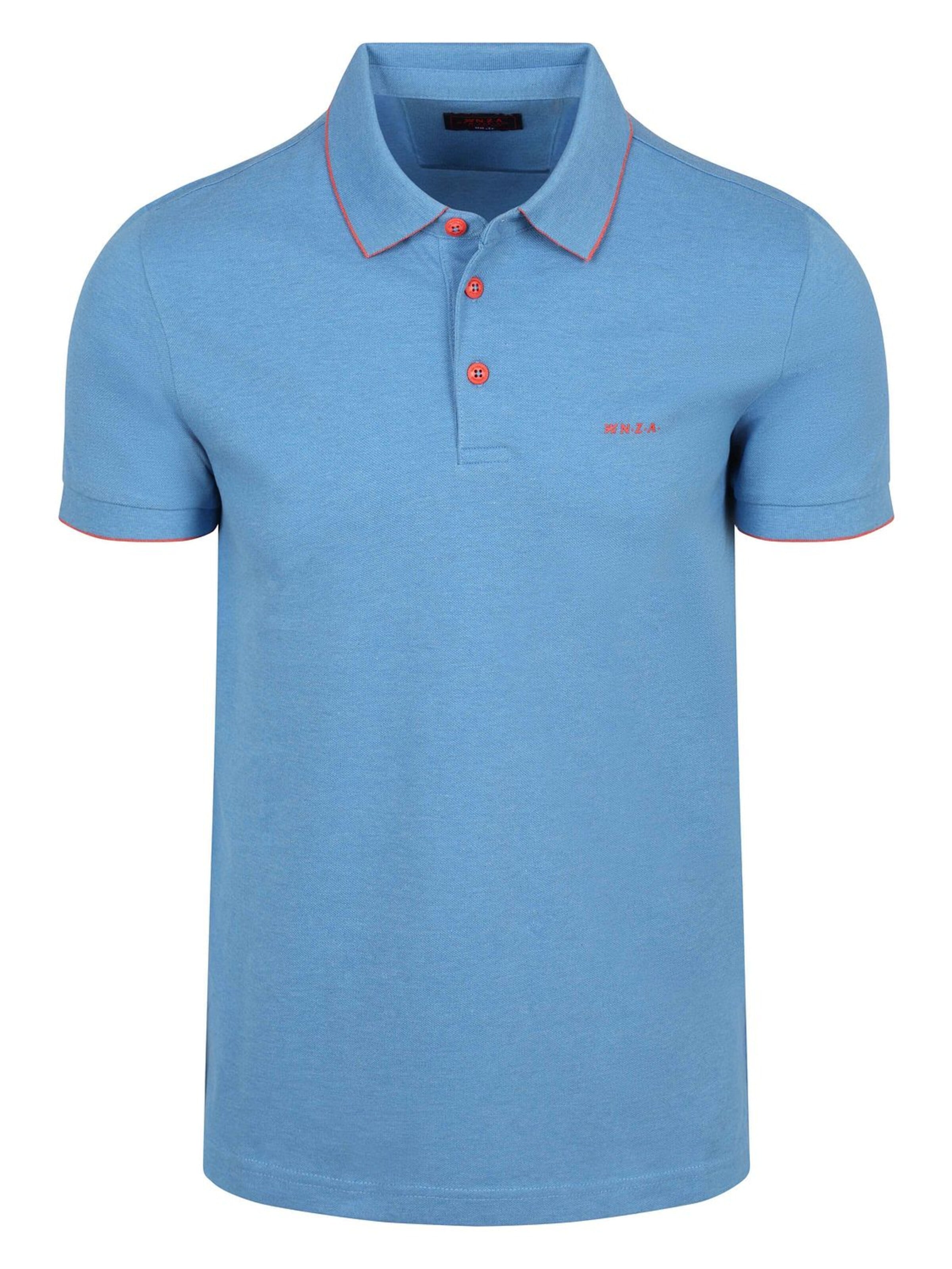 NZA New Zealand Auckland Shirt in Blauw: voorkant