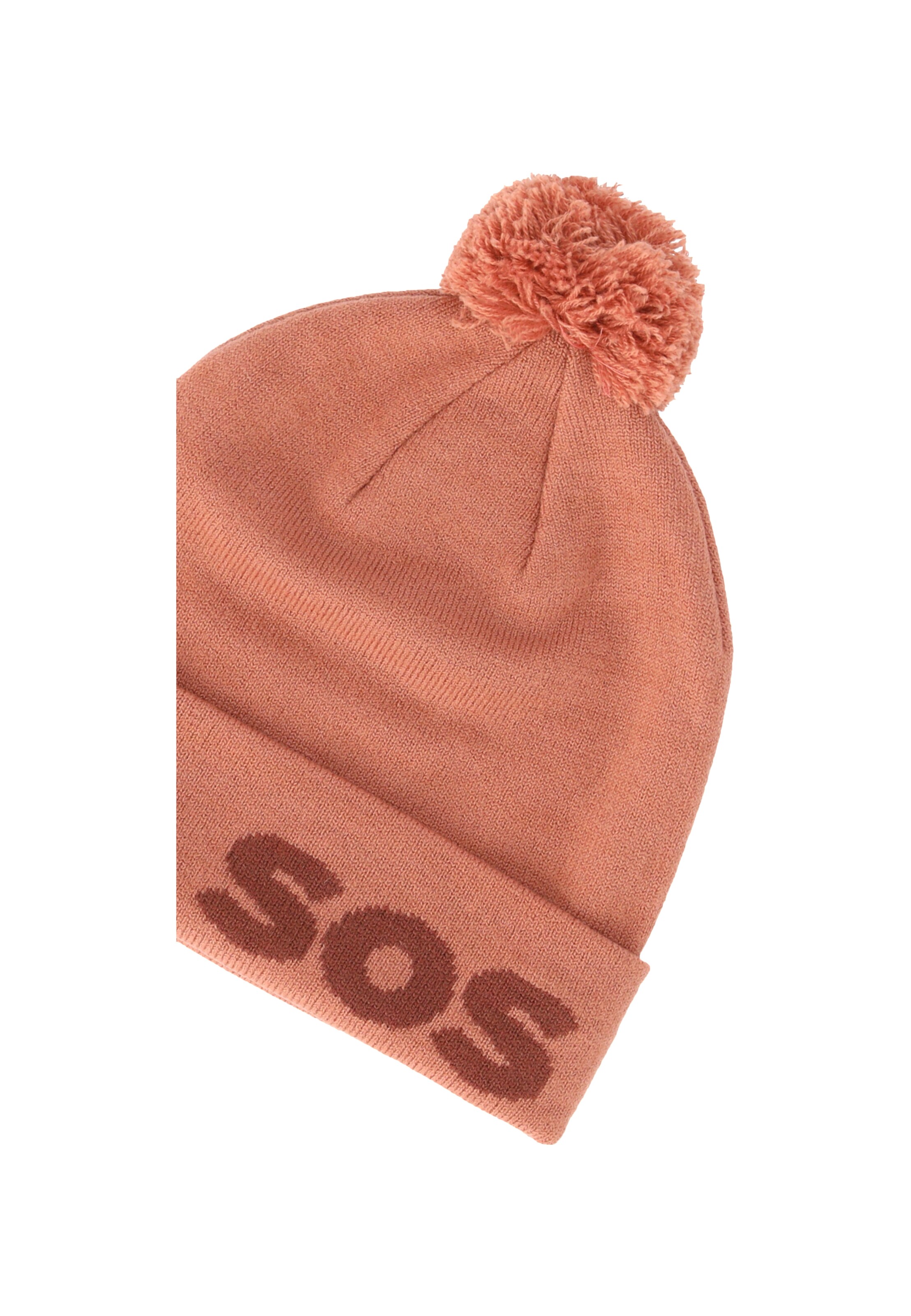 SOS Beanie 'Vogel' in Red