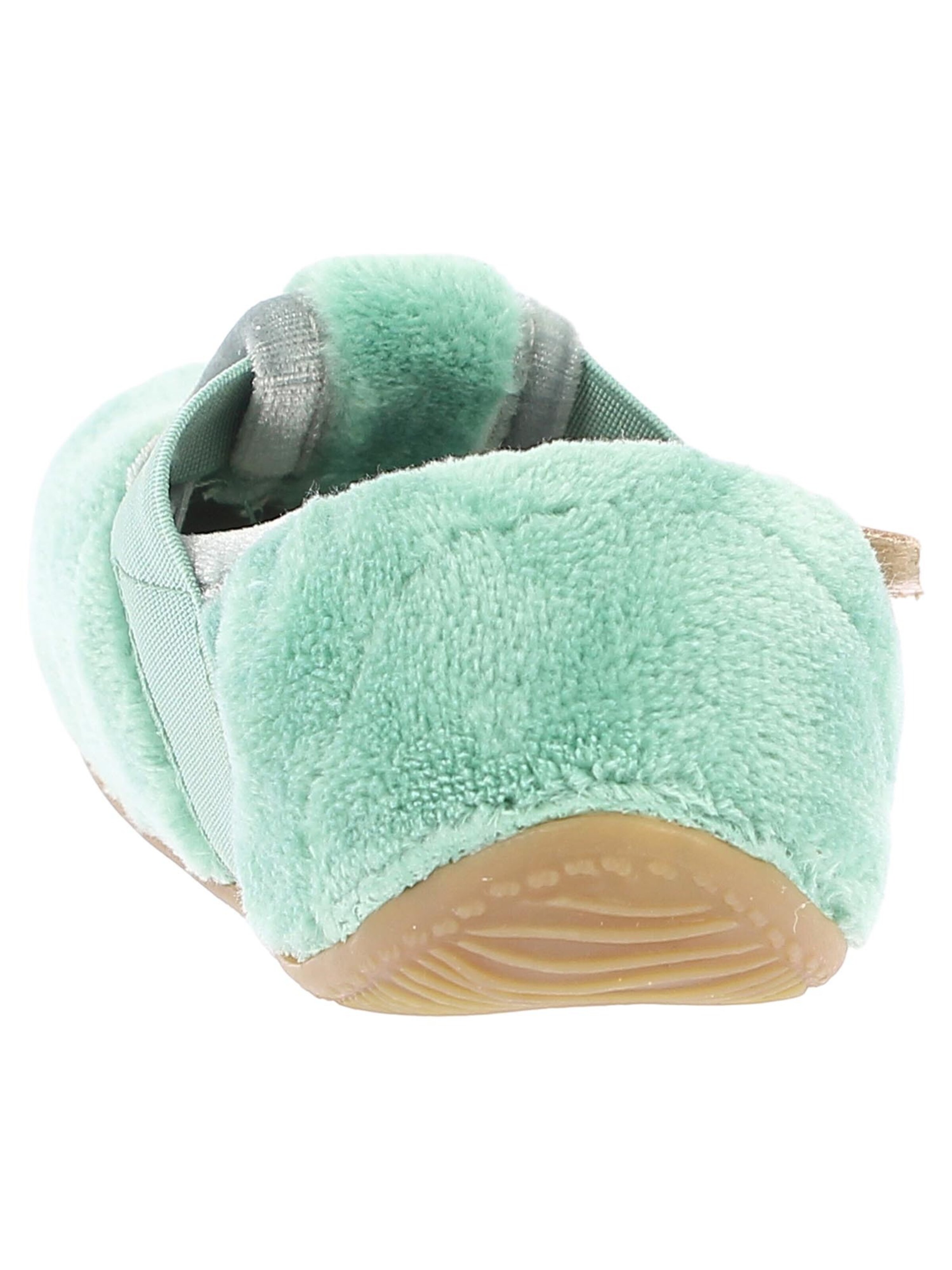 Living Kitzbühel Slippers 'Samt' in Green