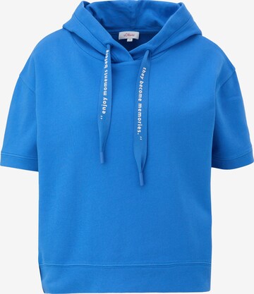 s.Oliver Sweatshirt in Blue: front