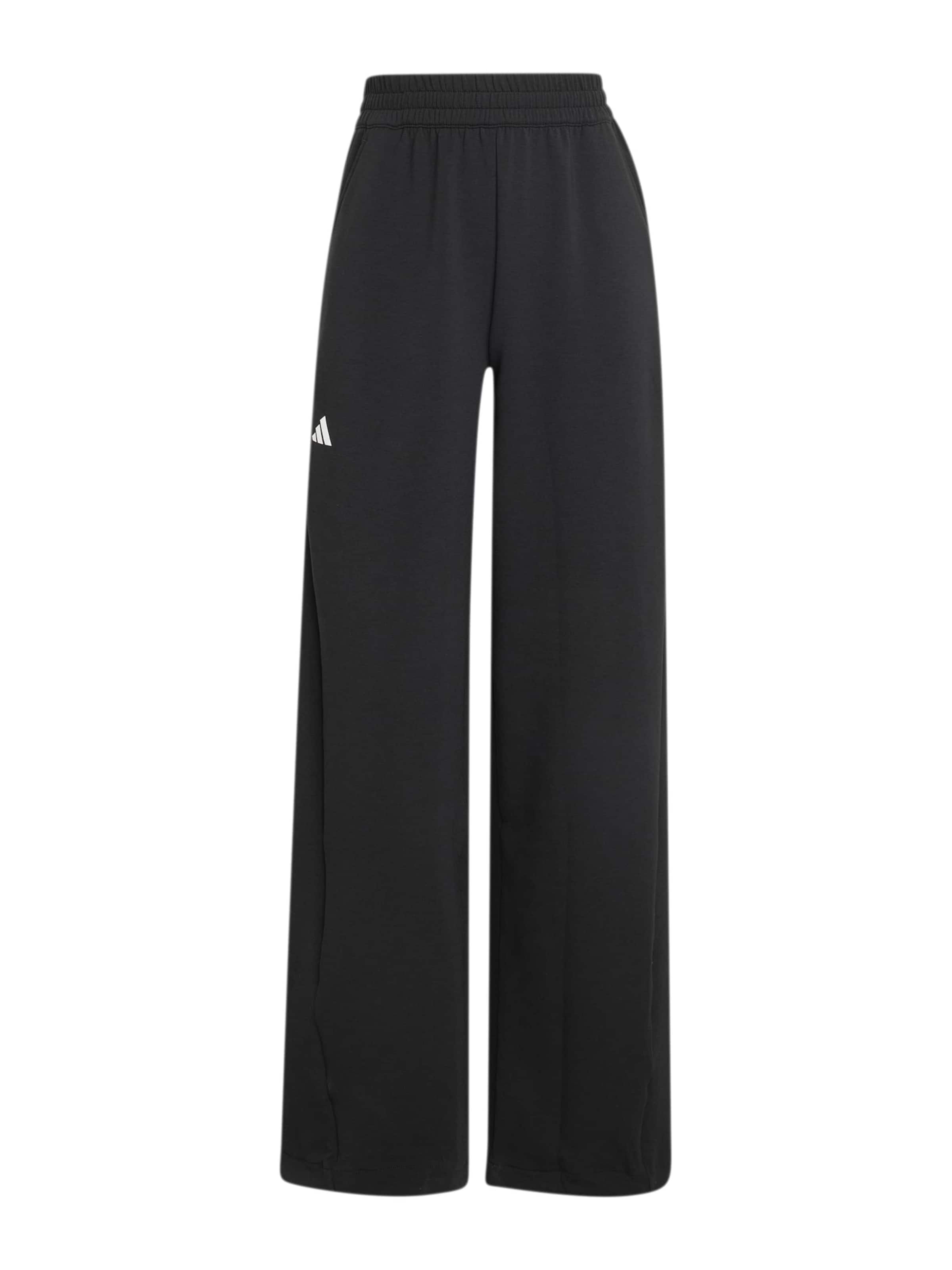 ADIDAS PERFORMANCE - Loosefit Pantalón deportivo 'COVER UP' en negro: frente