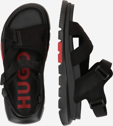 HUGO Red - Sandalias 'Ryany' en negro