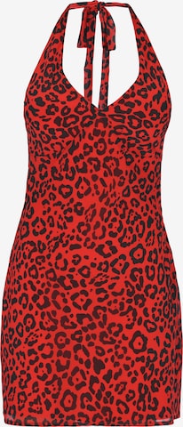 Robe 'Festive' faina en rouge : devant