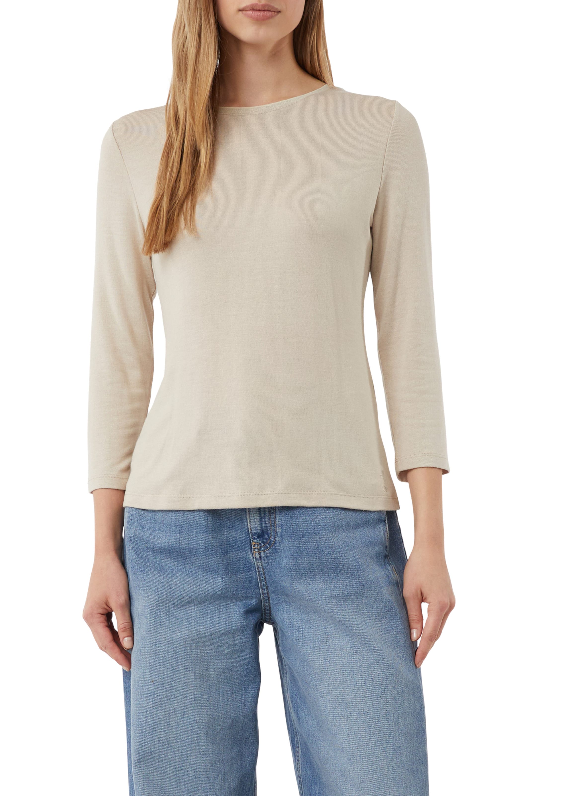 COMMA Футболка в Бежевый