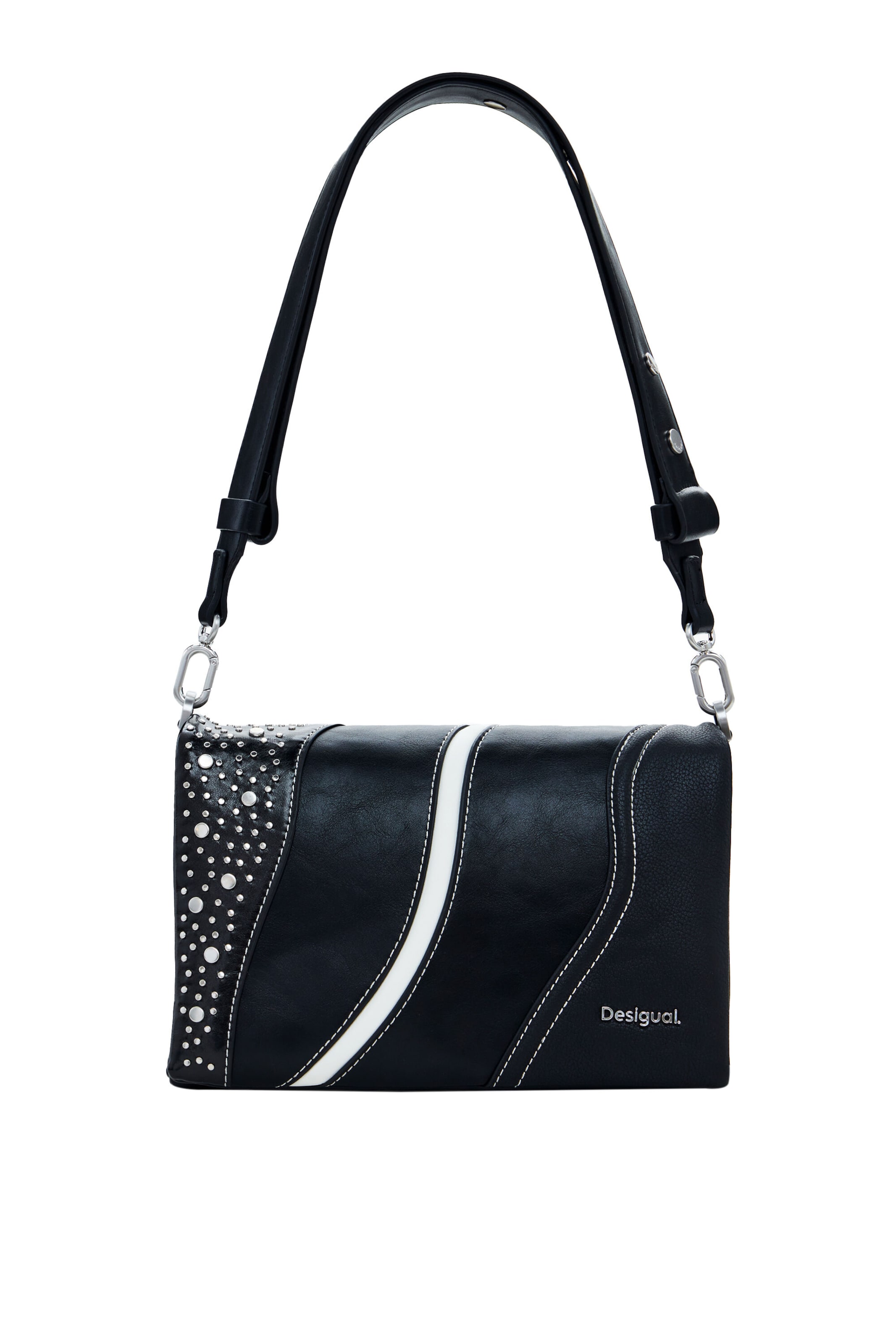 Desigual Taška cez rameno - Čierna: predná strana
