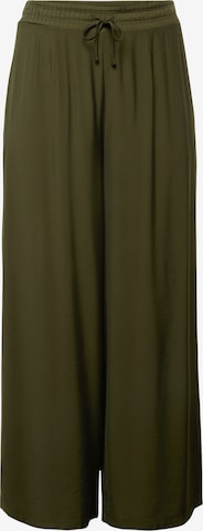 Guido Maria Kretschmer Curvy Collection Wide leg Pants 'Janay' in Green: front