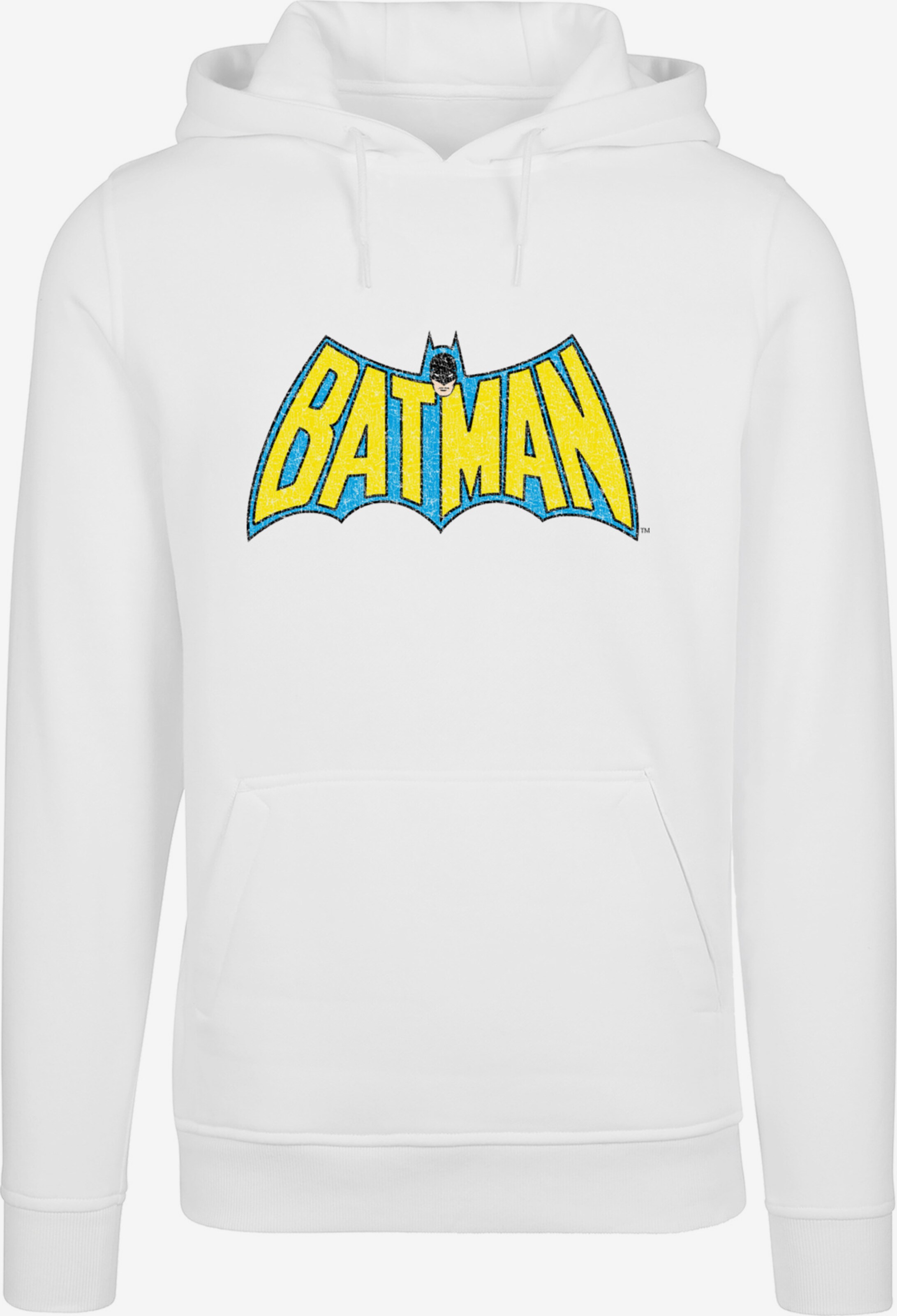 F4NT4STIC Sweatshirt 'DC Comics Batman' in White | ABOUT YOU