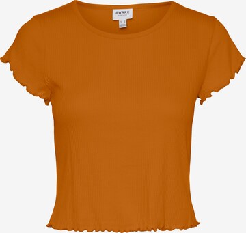 T-shirt 'TULIA' Aware en orange : devant