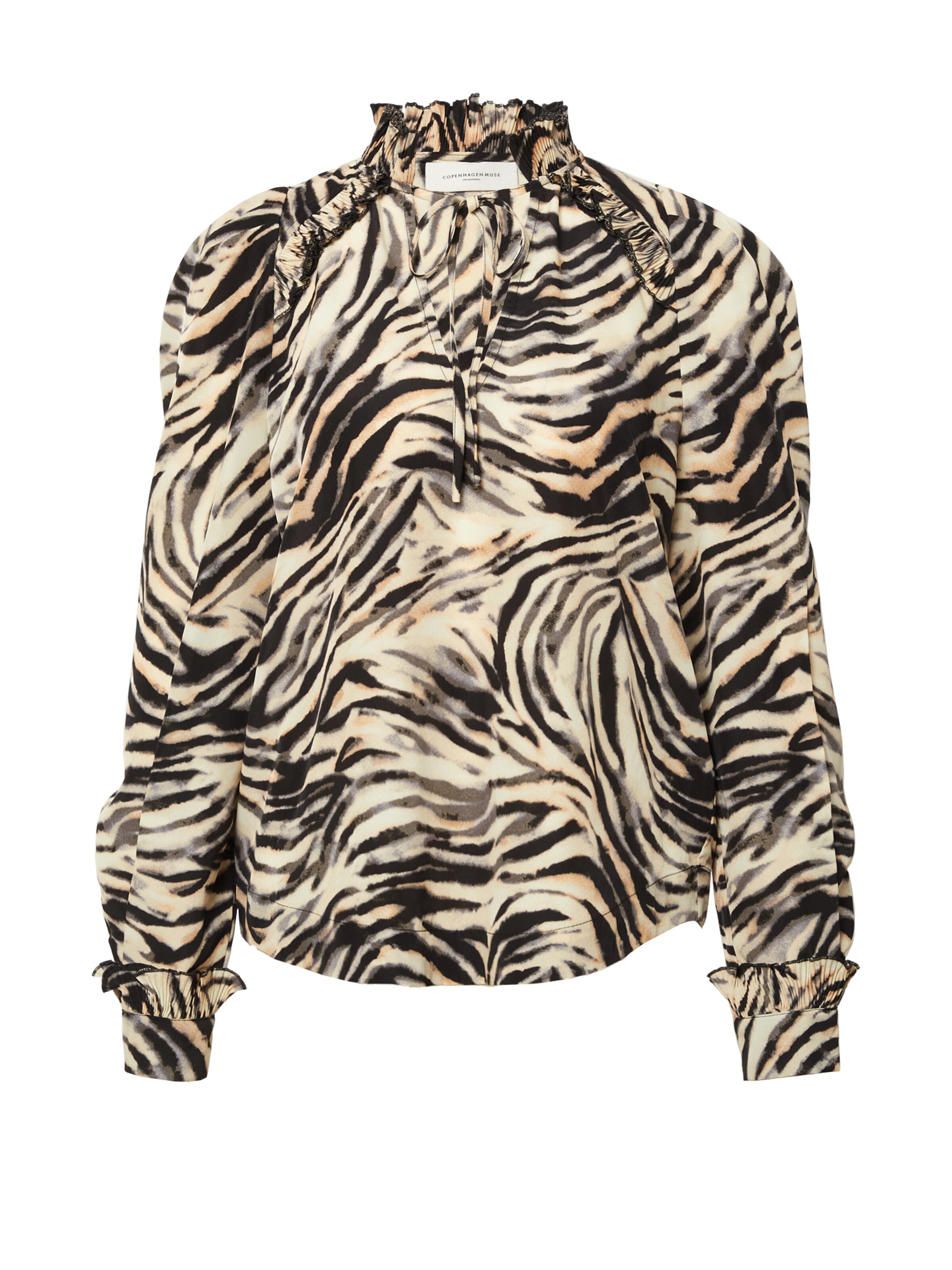 Camicia da donna di Cph Muse in beige: frontale