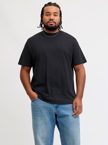 Jack & Jones Plus Μπλουζάκι σε μαύρο: μπροστά