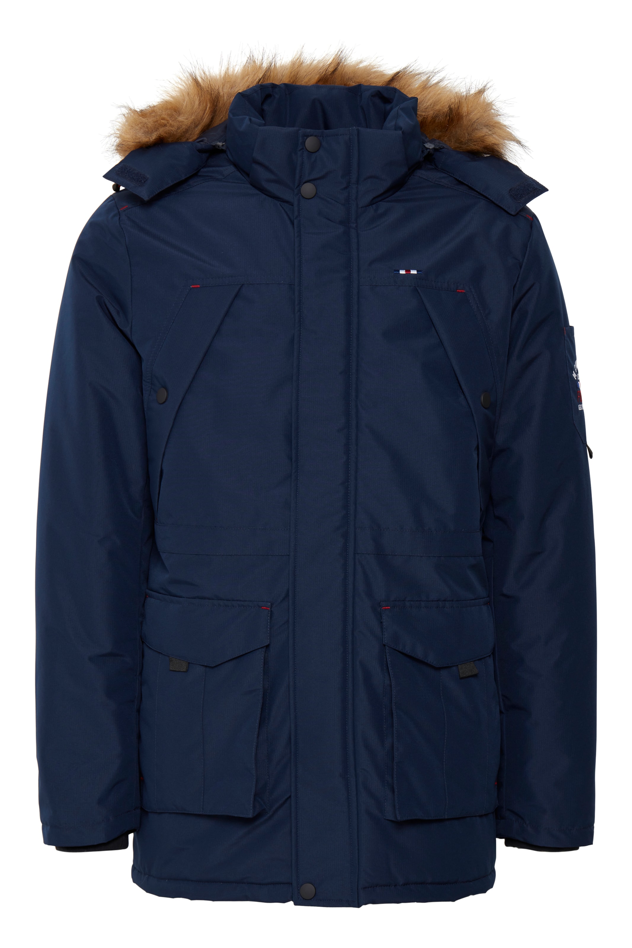 FQ1924 Winter jacket 'AEGIR' in Blue: front
