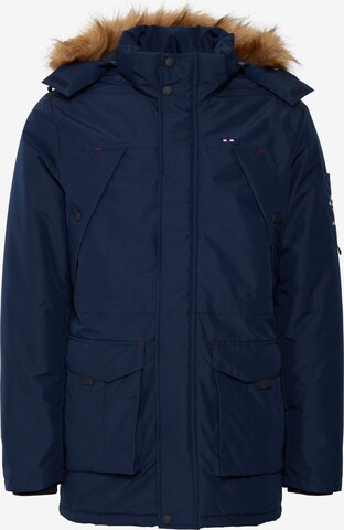 FQ1924 Winter Jacket in Blue: front