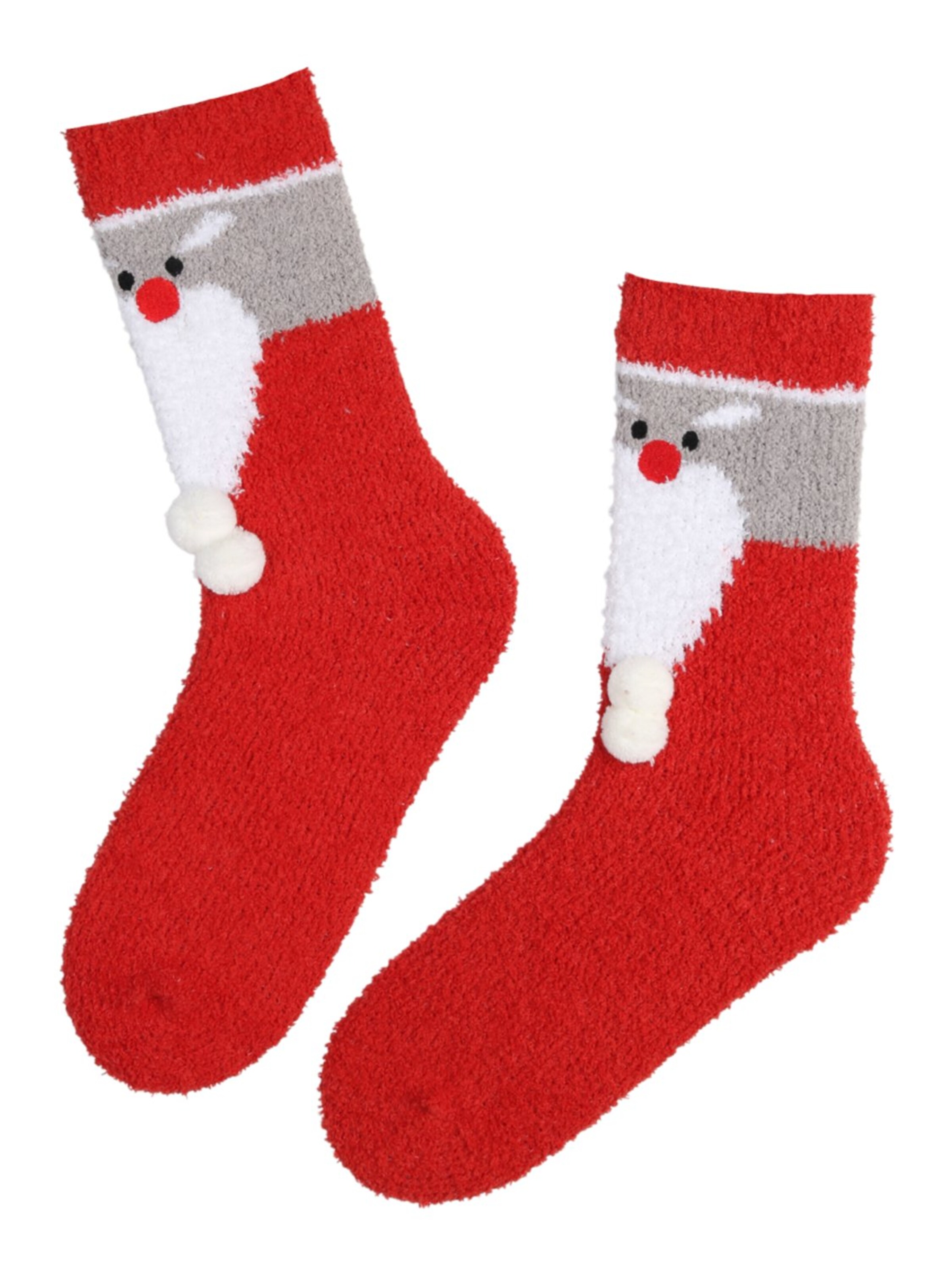 Sokisahtel Chaussettes 'KANSAS' en 36-40 en rouge, Vue avec produit