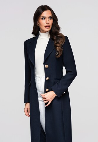 Ombre Tussenmantel in Blauw