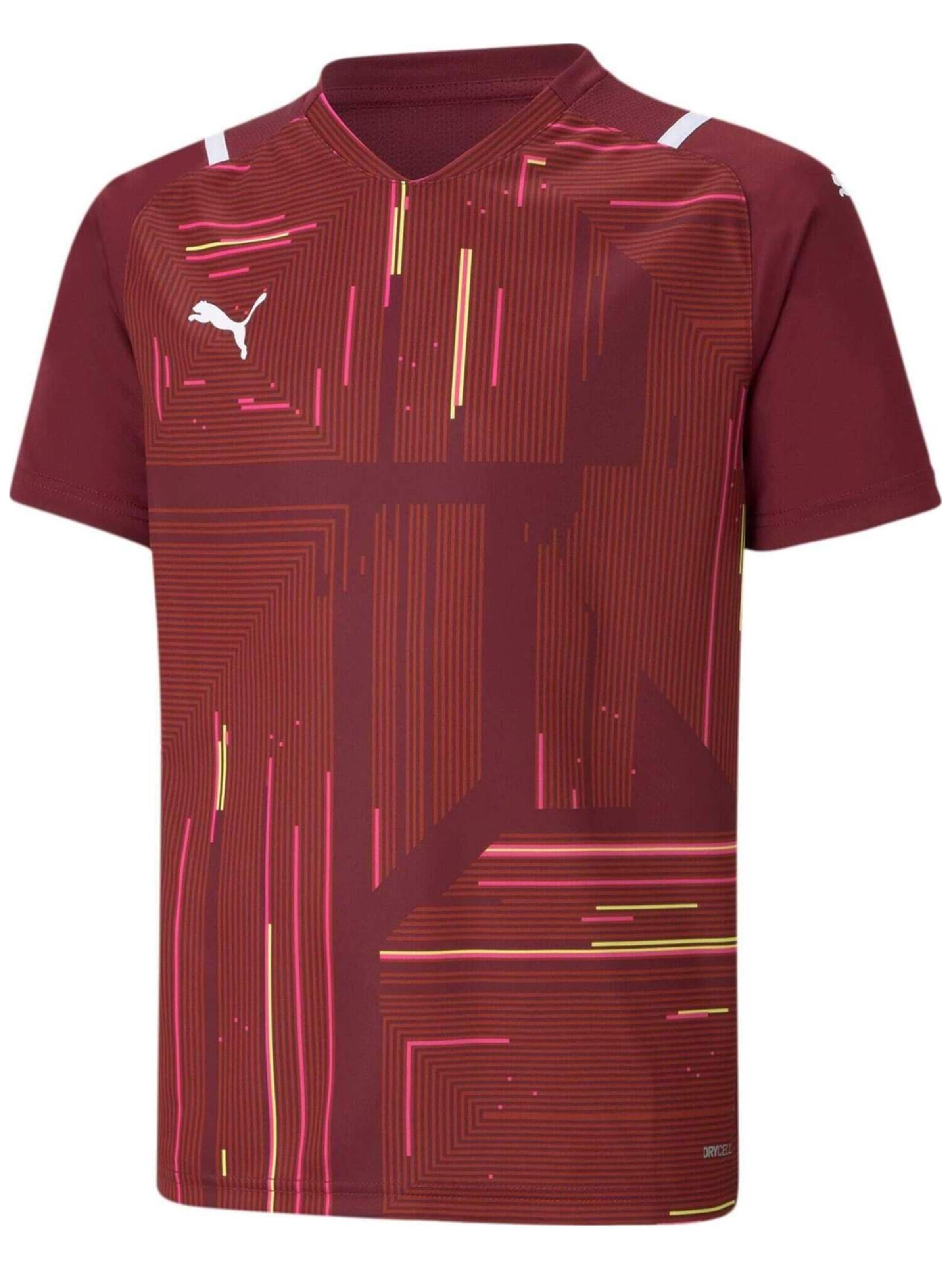 PUMA Shirt 'Puma Teamultimate Jersey Jr'‌‌ in 110 in rot, Produktansicht