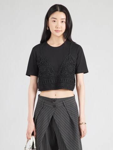 ONLY - Camiseta 'ONLBETSY' en negro: frente
