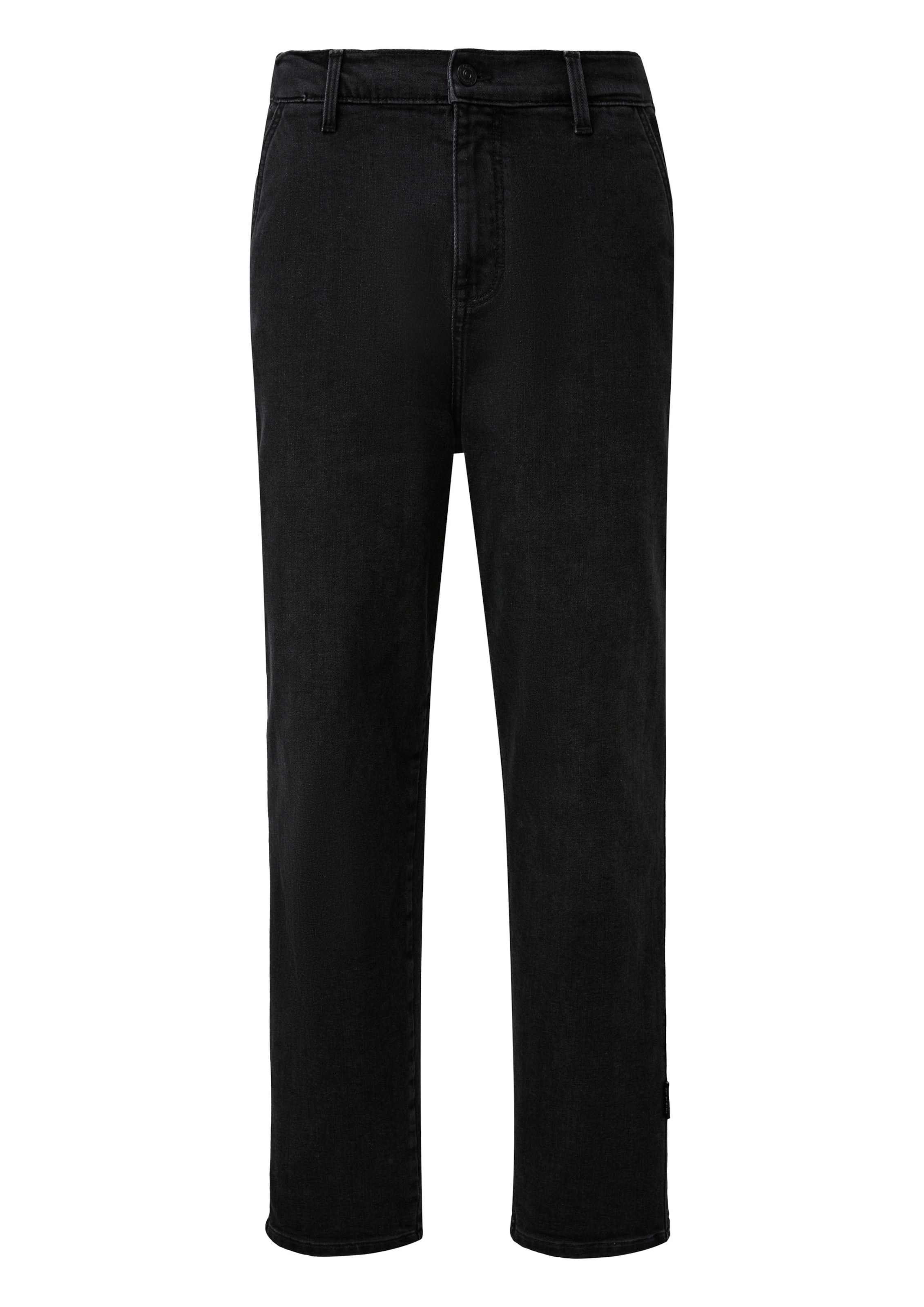 Regular Jean QS en noir : devant