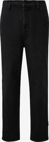 Regular Jean QS en noir : devant