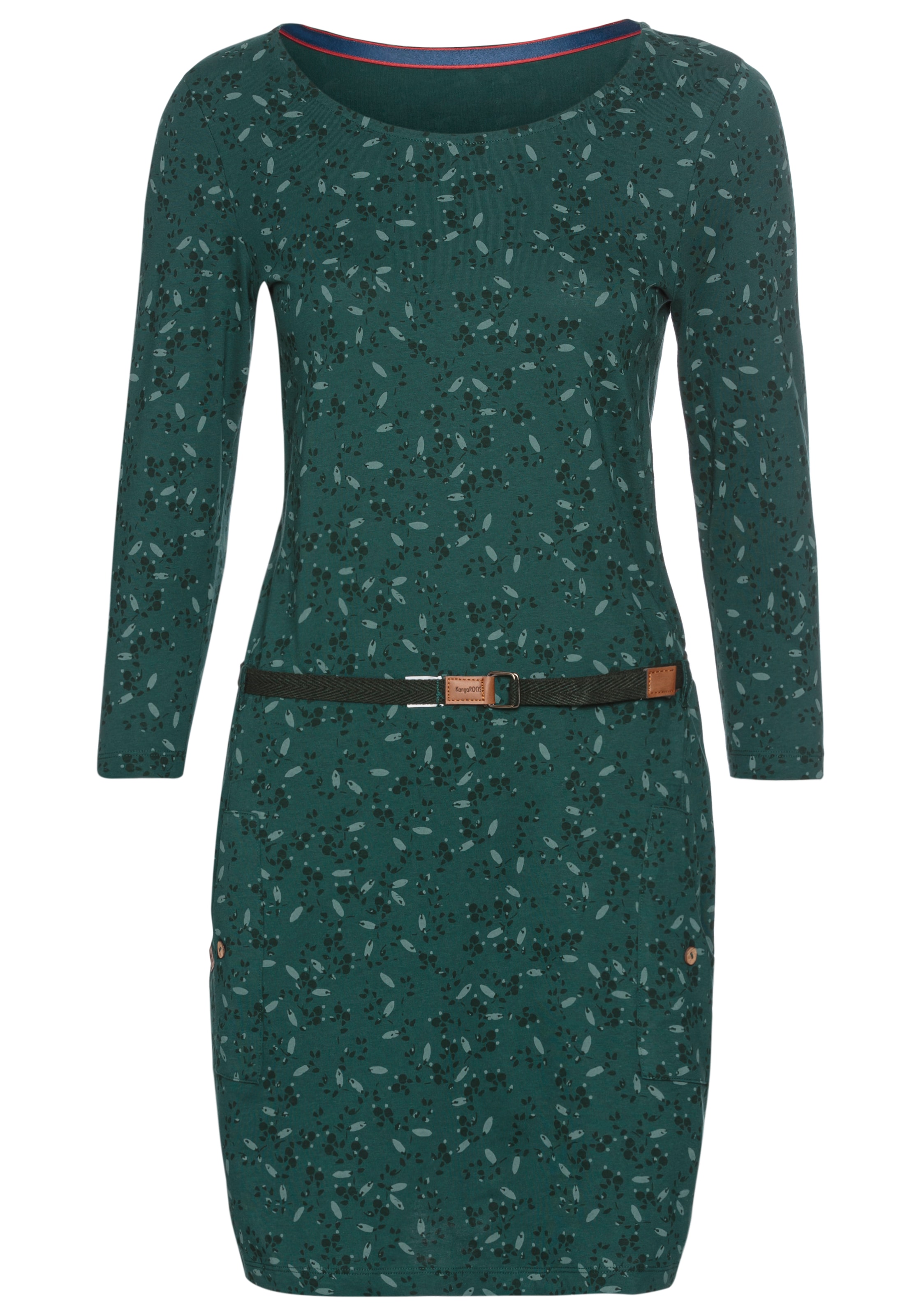 KangaROOS Dress in Green: front