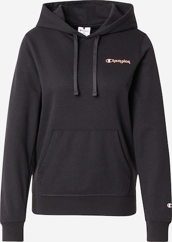 Champion Authentic Athletic Apparel Sweatshirt in Schwarz: Vorderseite