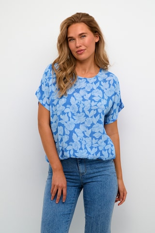 Camicia da donna 'Lisa' di Kaffe in blu: frontale