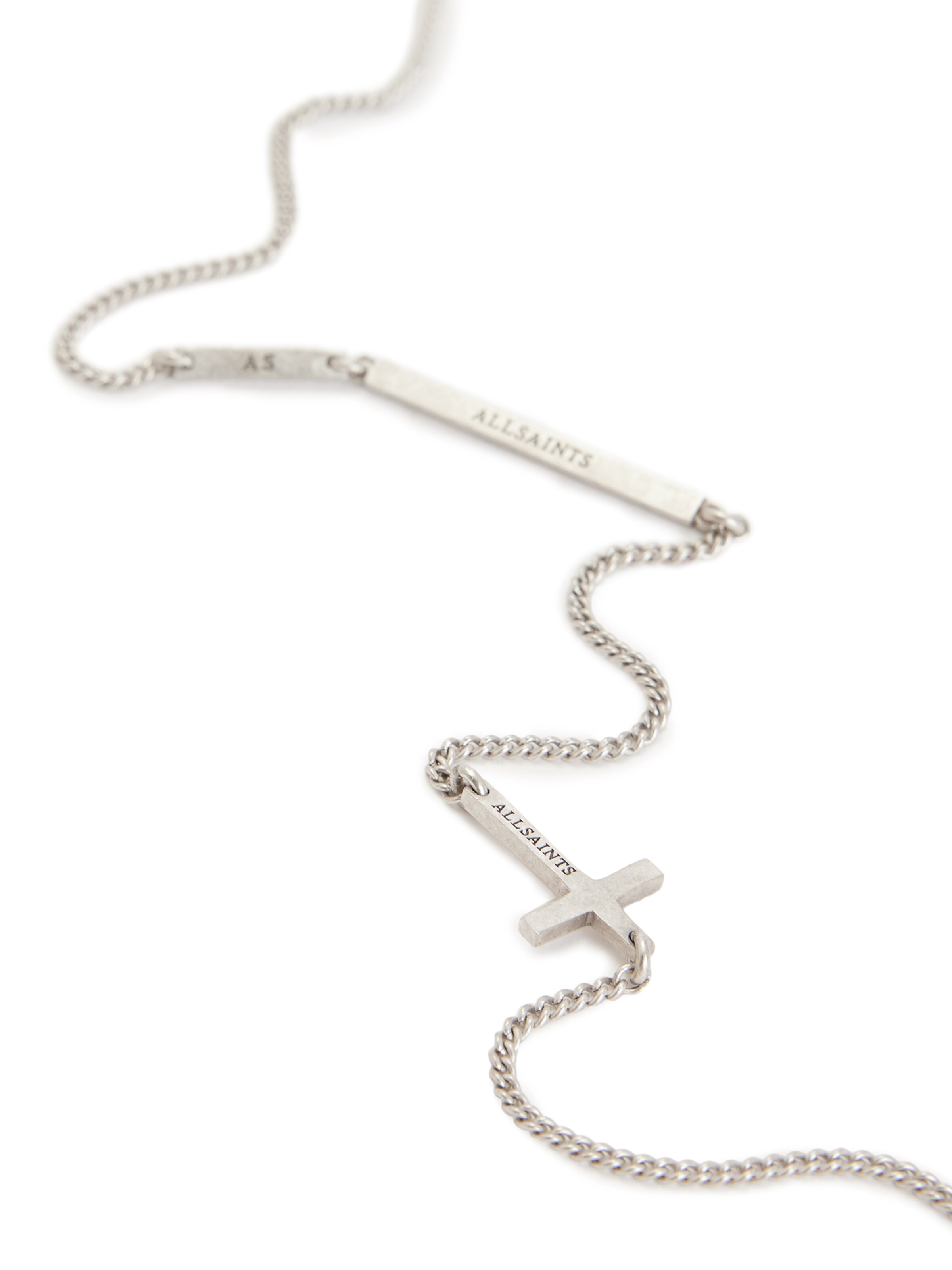 AllSaints Halsband i silver