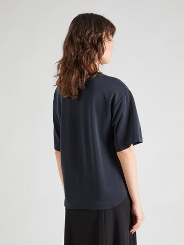 ESPRIT Oversized bluse i sort