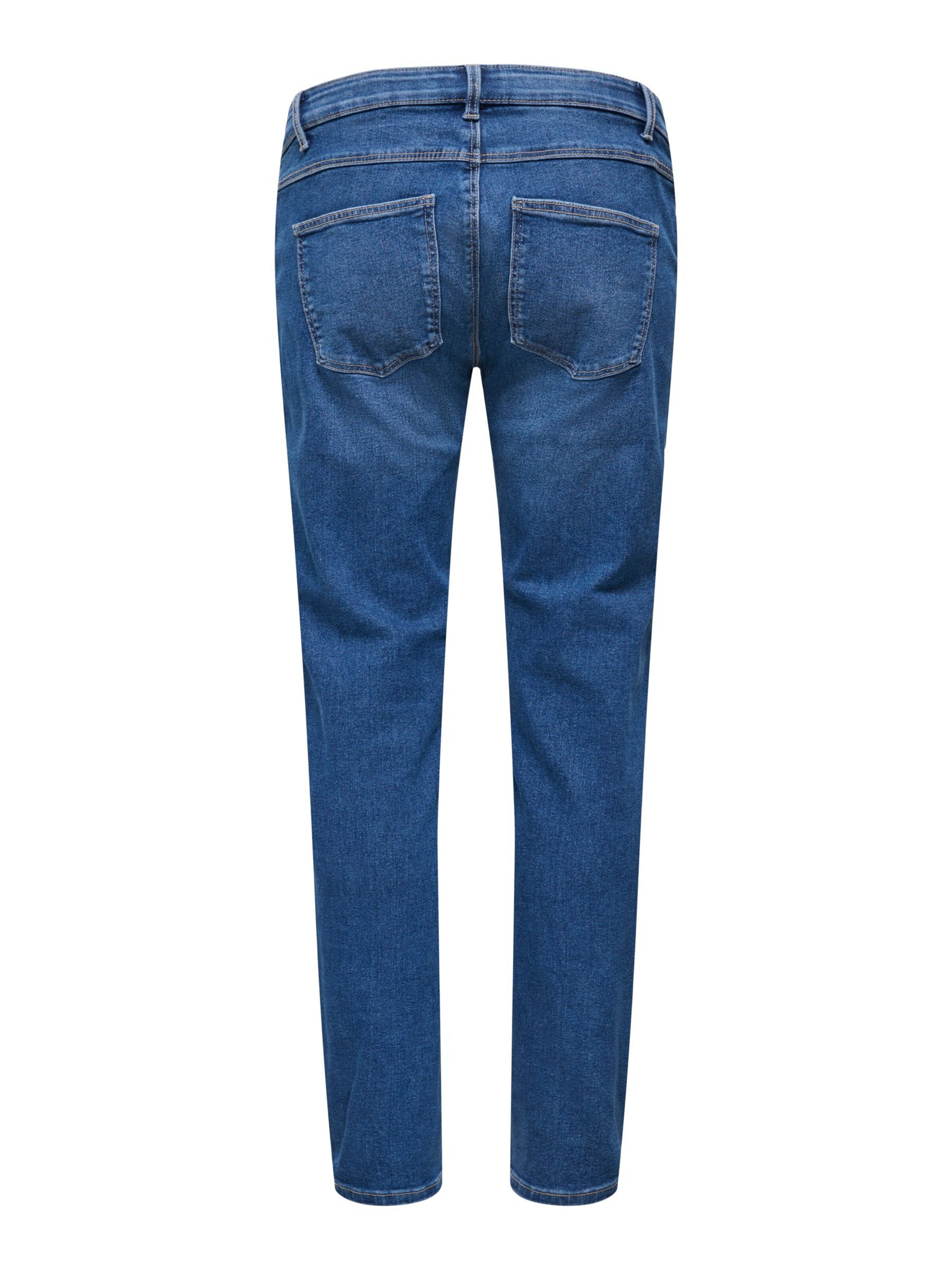 Only Maternity Skinny Jeans 'OLMCRUZ' i blå