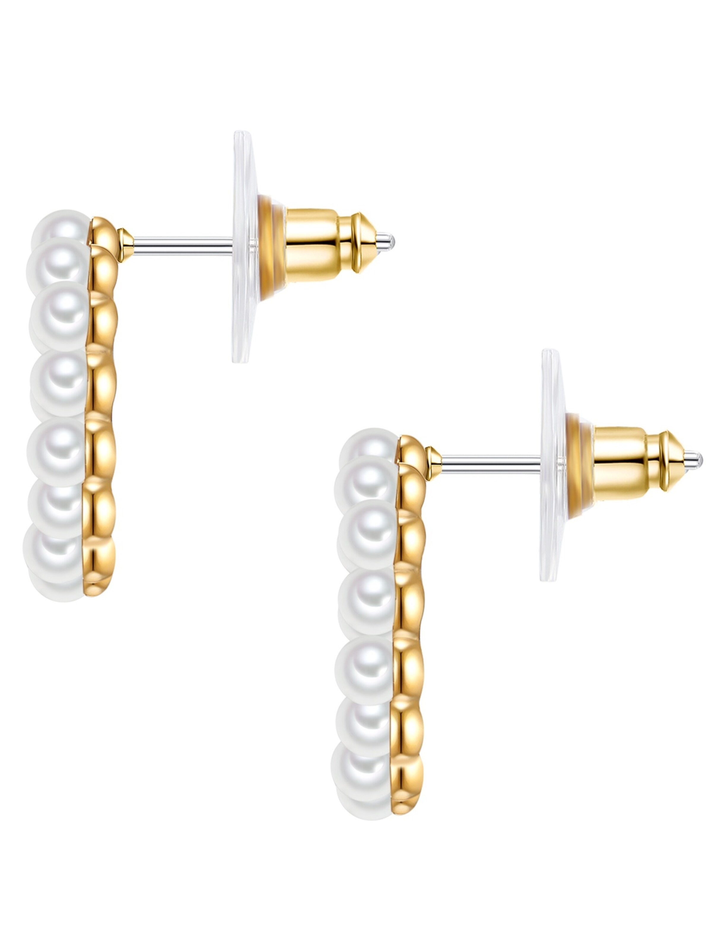 Orecchini di Lulu & Jane in bianco