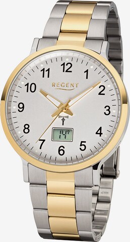 REGENT Analog Watch in Gold: front