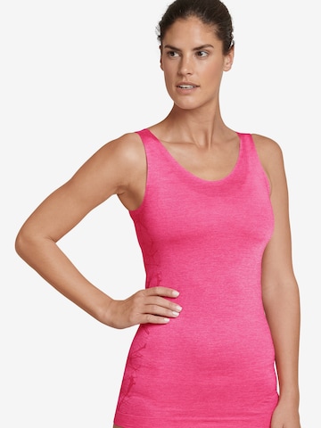 Maillot de corps SCHIESSER en rose : devant