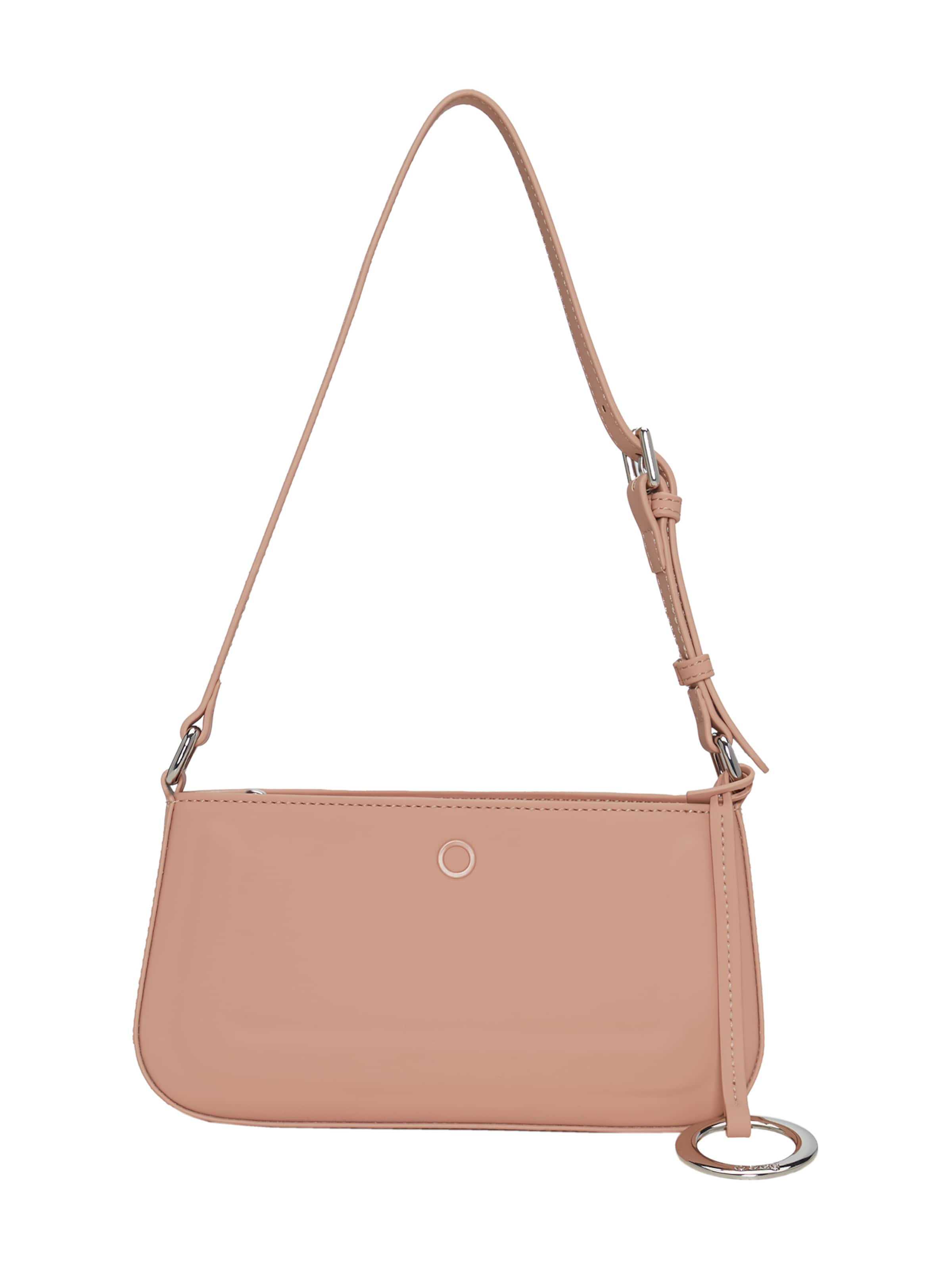 O bag Handbag in Pink: front