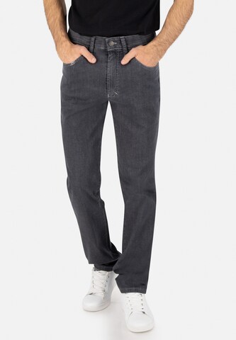 CLUB OF COMFORT Slimfit Jeans 'HENRY X6516' in Grau: predná strana