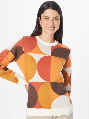 Iriedaily Sweater 'Rudy' in Orange: front