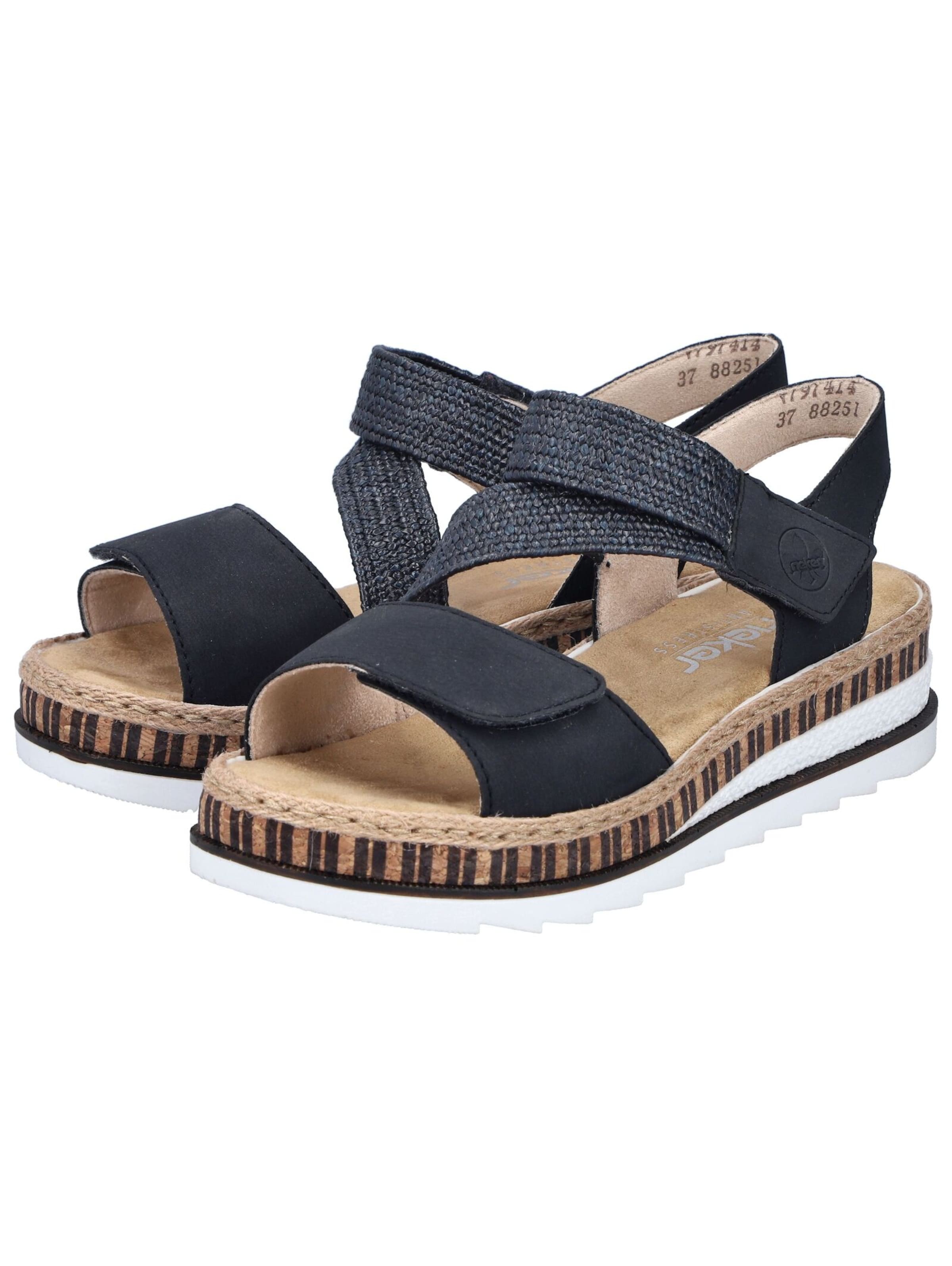 Rieker Sandaal in Zwart