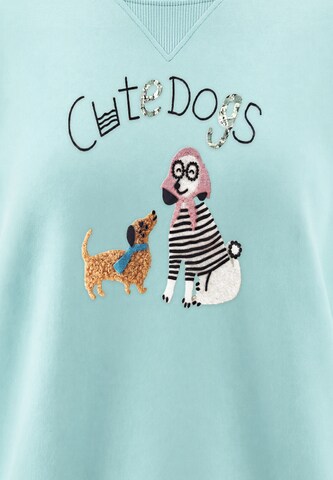 MYMO Sweatshirt in Blauw